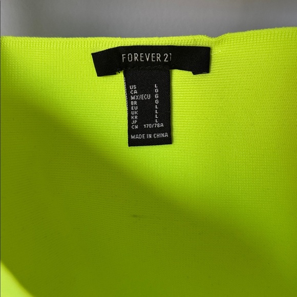 Bright Yellow Skirt - Picture 3 of 10